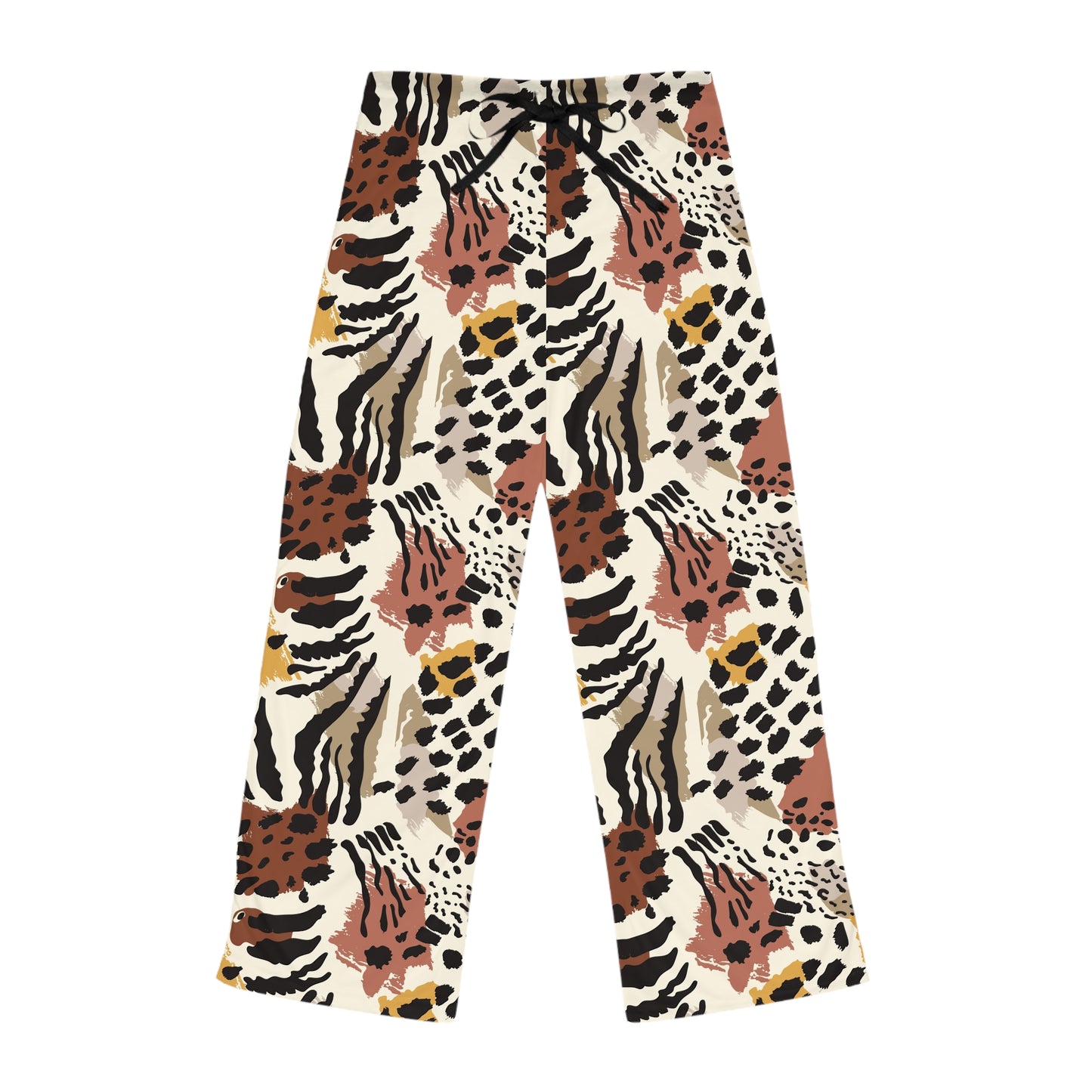 Women's Animal Print Pajama Pants — Cozy Boho Lounge Sleepwear